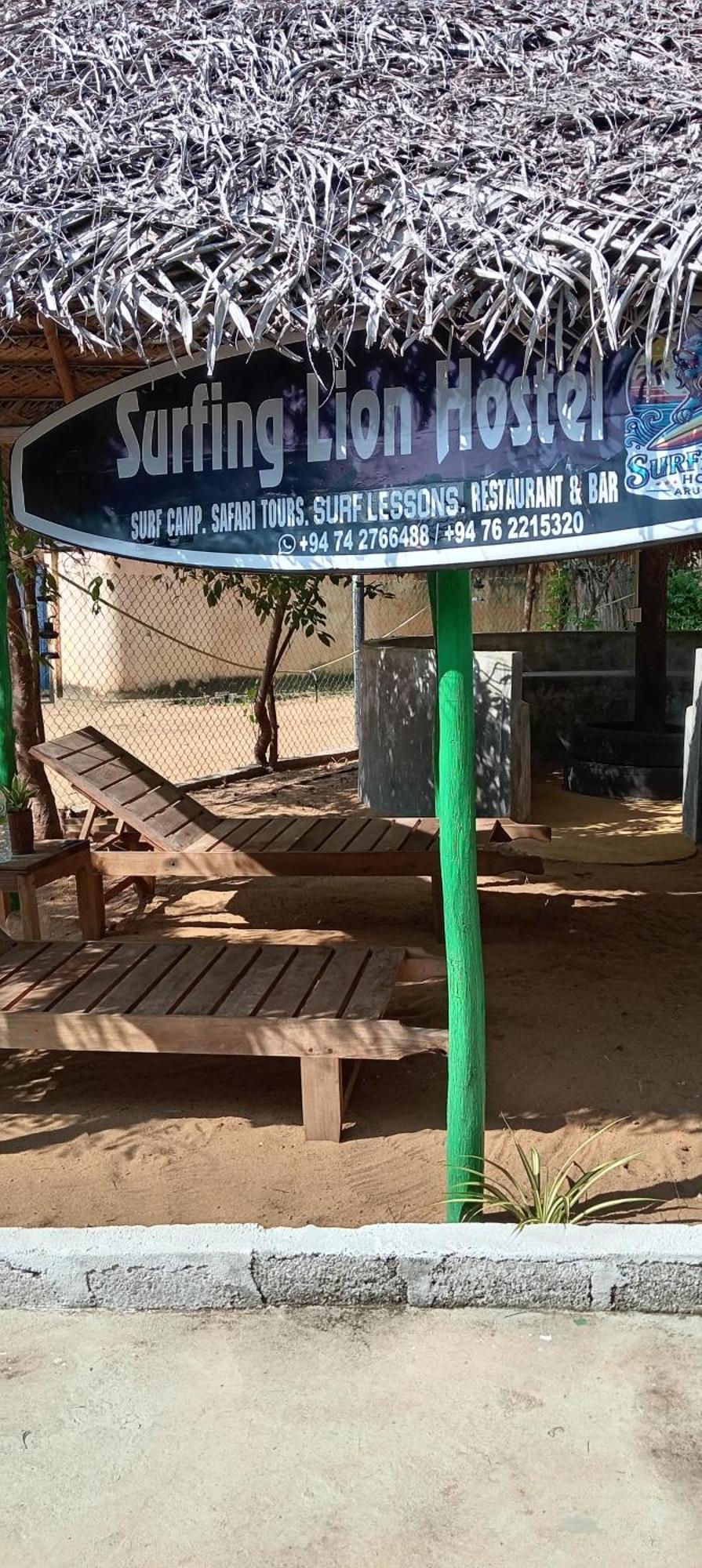 Surfing Lion Hostel Arugam Bay Buitenkant foto
