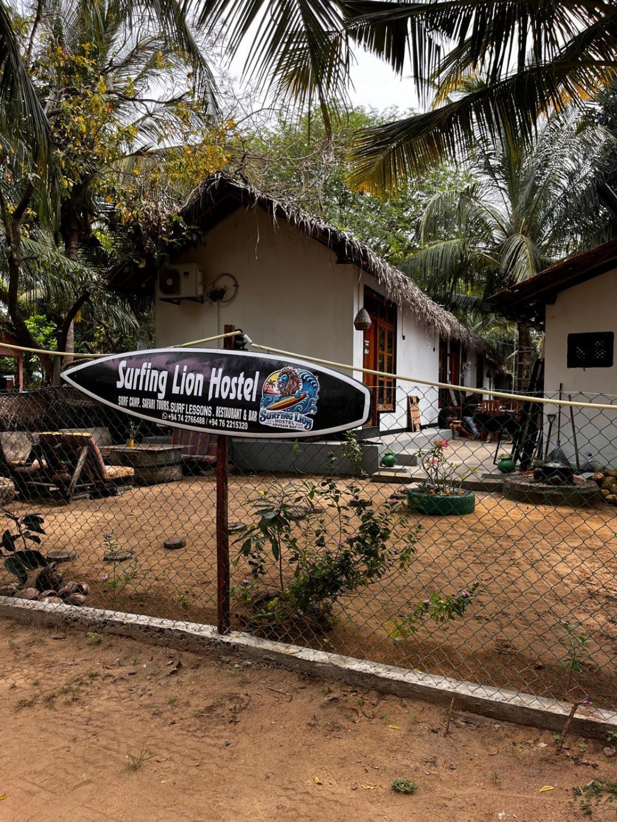 Surfing Lion Hostel Arugam Bay Buitenkant foto